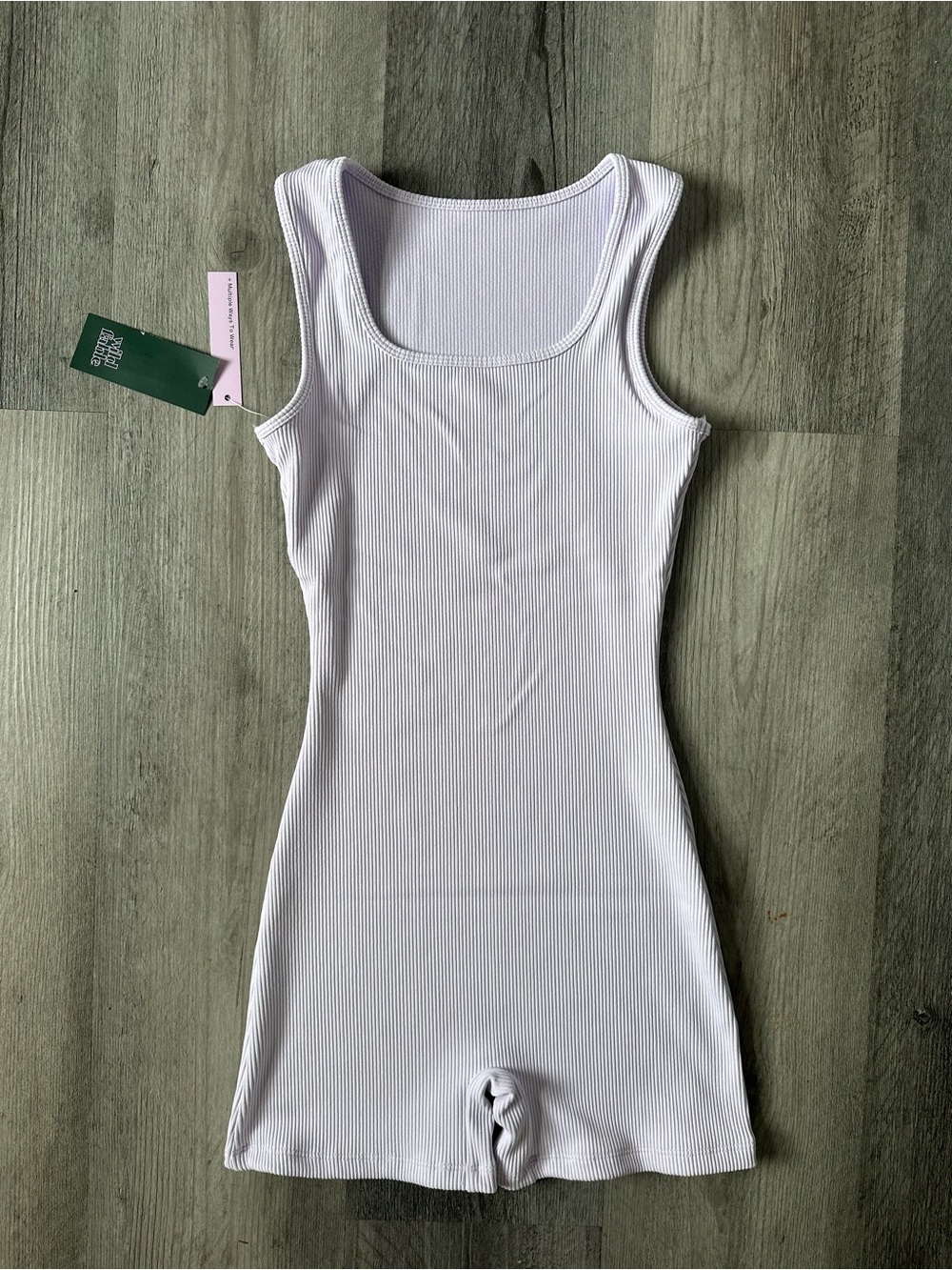 🌻 NWT Wild Fable Lilac Seamless Ribbed  Playsuit Romper 🌻